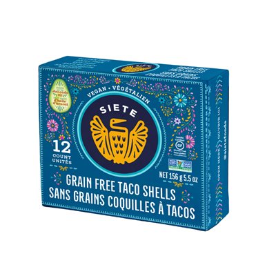 SIETE Taco shells 156g