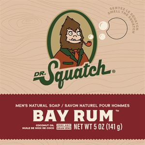 Dr. Squatch Bay Rum Savon Naturel 141g
