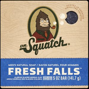 Dr.Squatch Fresh Falls Bar Soap 141g