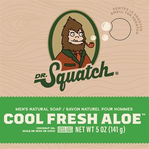 Dr. Squatch Cool Fresh Aloe Savon Naturel 141g