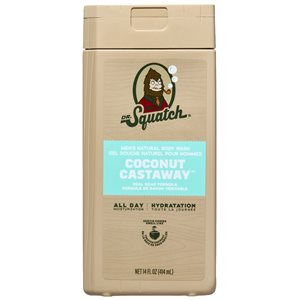 Dr. Squatch Coconut Castaway Gel Douche 414ml