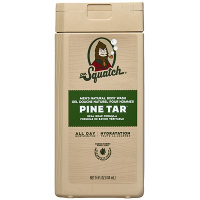 Dr. Squatch Gel Douche Pine Tar 414ml