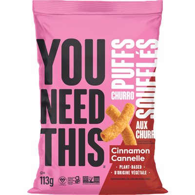 YOU NEED THIS Churro puffs 113g