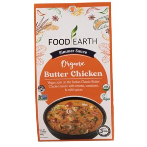 Food Earth Organic Butter Chicken Sauce 300g