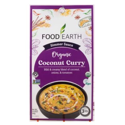 Food Earth Organic Coconut Curry Sauce 300g