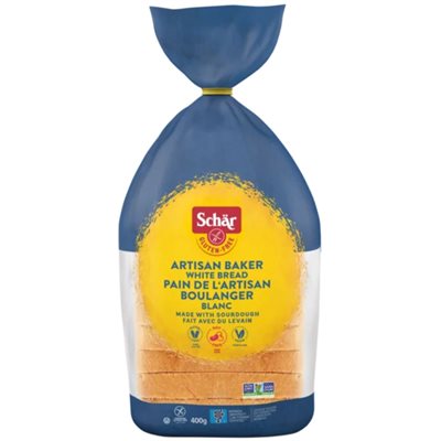 Schar Pain Blanc Classique Artisan 400G Schar Pain Blanc Classique Artisan 400G