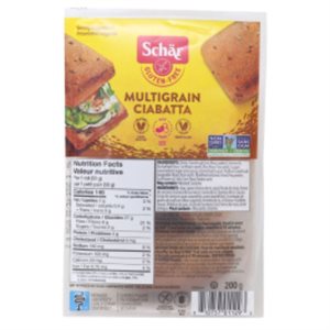 Schar Ciabatta Multigrains 200G