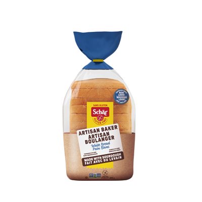 Schar Artisan Baker White Bread 400g
