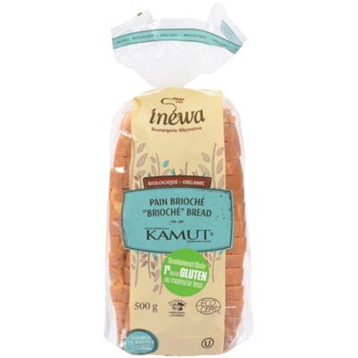 Inéwa Boulangerie Pain Brioché Grain Khorasan Kamut Biologique 