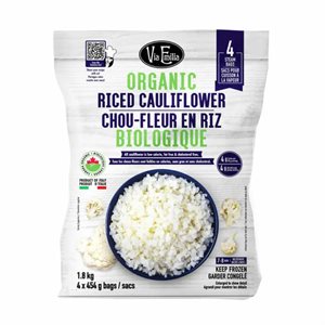 VIA EMILIA ORGANIC RICED CAULIFLOWER 454g