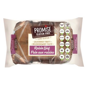 Promise Gluten Free Raisin Bread (5x400g)