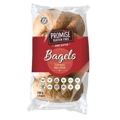 Promise Gluten Free Bagel Nature Sans Gluten