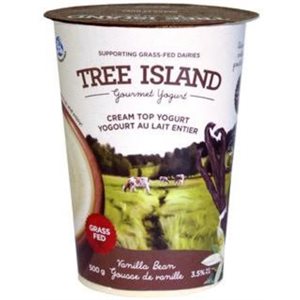 Tree Island Yogurt Cream Top Vanilla 3.5% Mf 500G