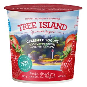 Tree Island Yogurt Strawberry Less Sugar 5% Mf 350G