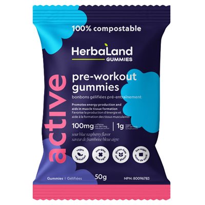 Herbaland Pre-workout Gummies