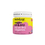 Herbaland Vegan D3 & B12 60gmy