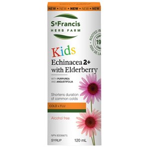 St Francis Kids Echinacea 2+ with Elderberry