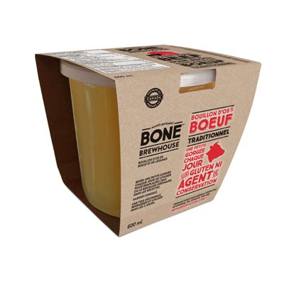 Bone Brewhouse original beef broth 600ml