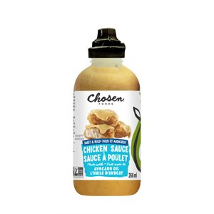 Chosen Foods Sauce à poulet douce et audacieuse 266ml
