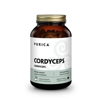 Purica Cordyceps Organic 400Mg 120v-caps