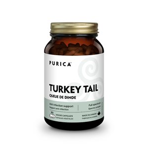 Puriica Turkey Tail Organic 400Mg 60v-caps