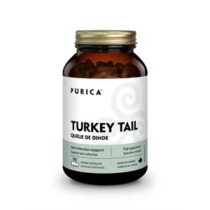 Puriica Turkey Tail Organic 400Mg 120v-caps