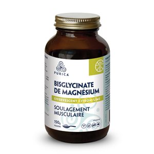 Purica Magnesium Bisglycinate Lemon-Lime 150g