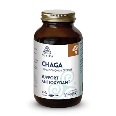 Purica Chaga Bio 400Mg 100g