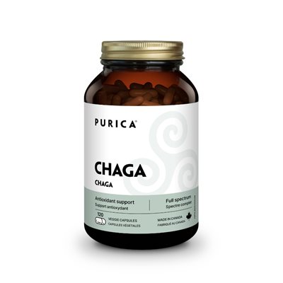 Purica Chaga Bio 400Mg 120v-caps Purica Chaga Bio 400Mg 120v-caps
