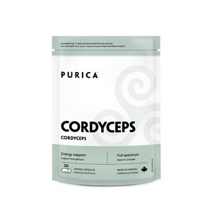 Purica Cordyceps Organic 400Mg 30v-caps