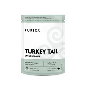Purica Turkey Tail Organic 400Mg 30v-caps