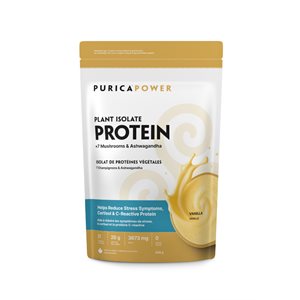 Purica Protéine Végétale Bio 7 Champignons + Ashwaganda Sensoril® Vanille 630g