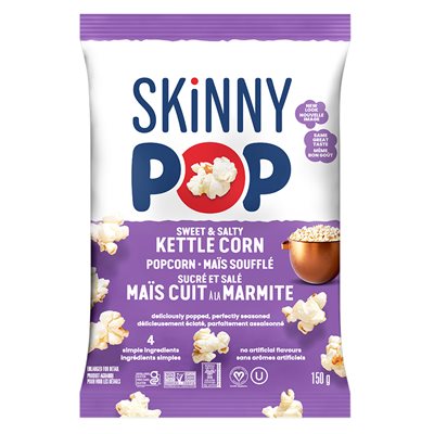 Skinny Pop Popcorn Sweet & Salty Kettle 150 g 