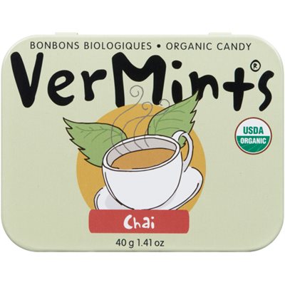 VerMints Bonbons Biologiques Chai 40 g VerMints Bonbons Biologiques Chai 40 g