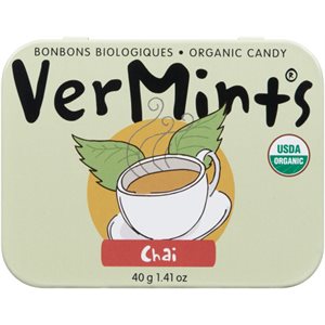 VerMints Bonbons Biologiques Chai 40 g