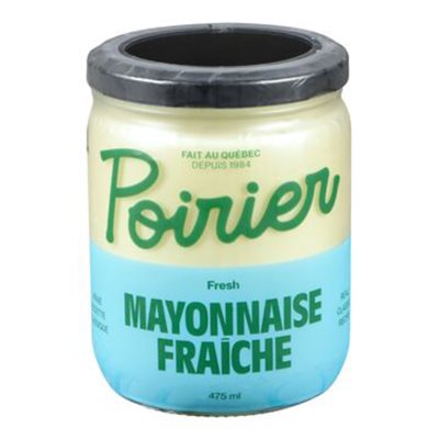 Cuisine Poirier Mayonnaise Naturelle et Fraîche 475ml