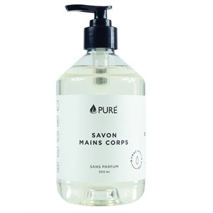 Pure Body and Hand Fragrance Free Soap 500ml 500ml