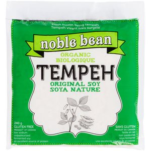 Noble Bean Tempeh Soya Nature Biologique 240 g