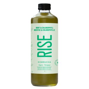 Rise Kombucha Organic Mint Chlorophyll 1L 1L