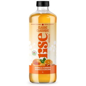 Rise Kombucha Bio Orange Et Curcuma 1L