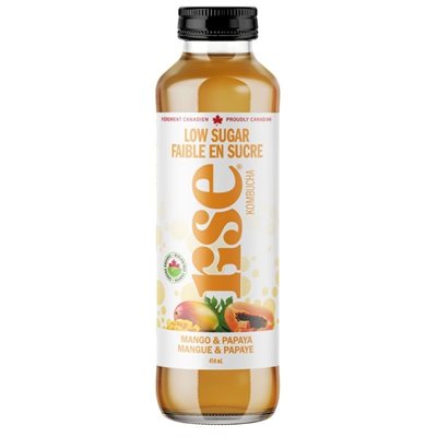 Rise Kombucha Bio Mangue Et Papaye 414ml