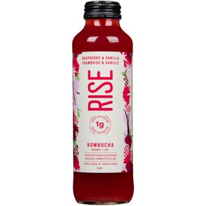 Rise Kombucha Bio Framboise Et Vanille 414ml