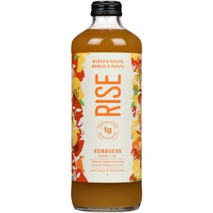Rise Kombucha Bio Mangue & Papaye 1L