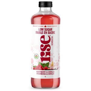 Rise Kombucha Bio Framboise & Vanille 1L