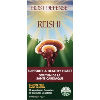 Host Defense Reishi Healthy Heart 60 Capsules 60 capsules