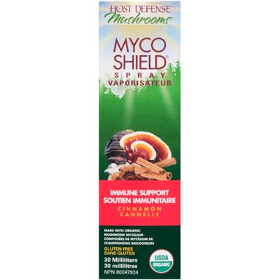 Host Defense MycoShield Spray Immune Support Cinnamon 30ml 30ml