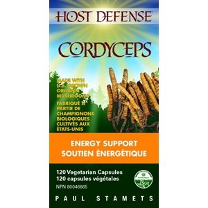 Host Defense Cordyceps Soutien énergétique 120 Capsules