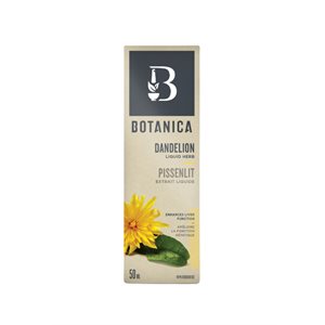 Botanica Organic Dandelion Liquid Herb 50ml 50ml