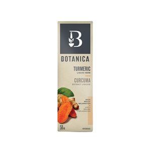 Botanica Organic Turmeric Liquid Herb 50ml 50ml