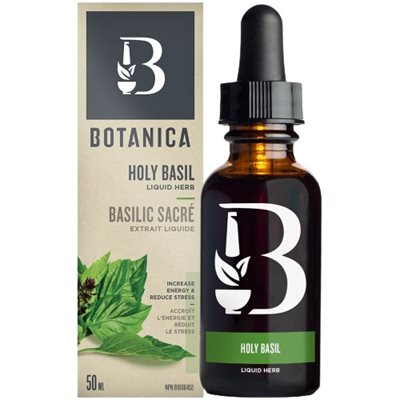 Botanica Organic Holy Basil Liquid Herb 50ml